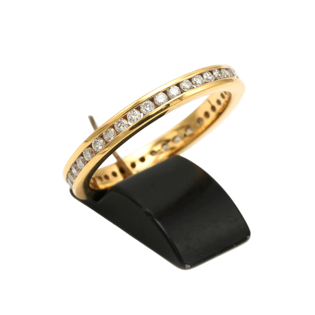 Bague Alliance en or jaune et diamants