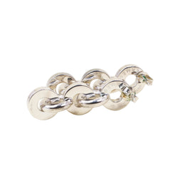 Boucles d'oreilles Pendantes HERMÈS "Voltige" en argent
