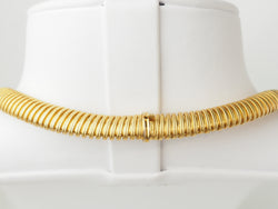 Collier Tubogas en or jaune