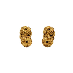 Boutons de manchette HERMÈS en or jaune