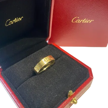 Bague Alliance CARTIER "Love" en or jaune