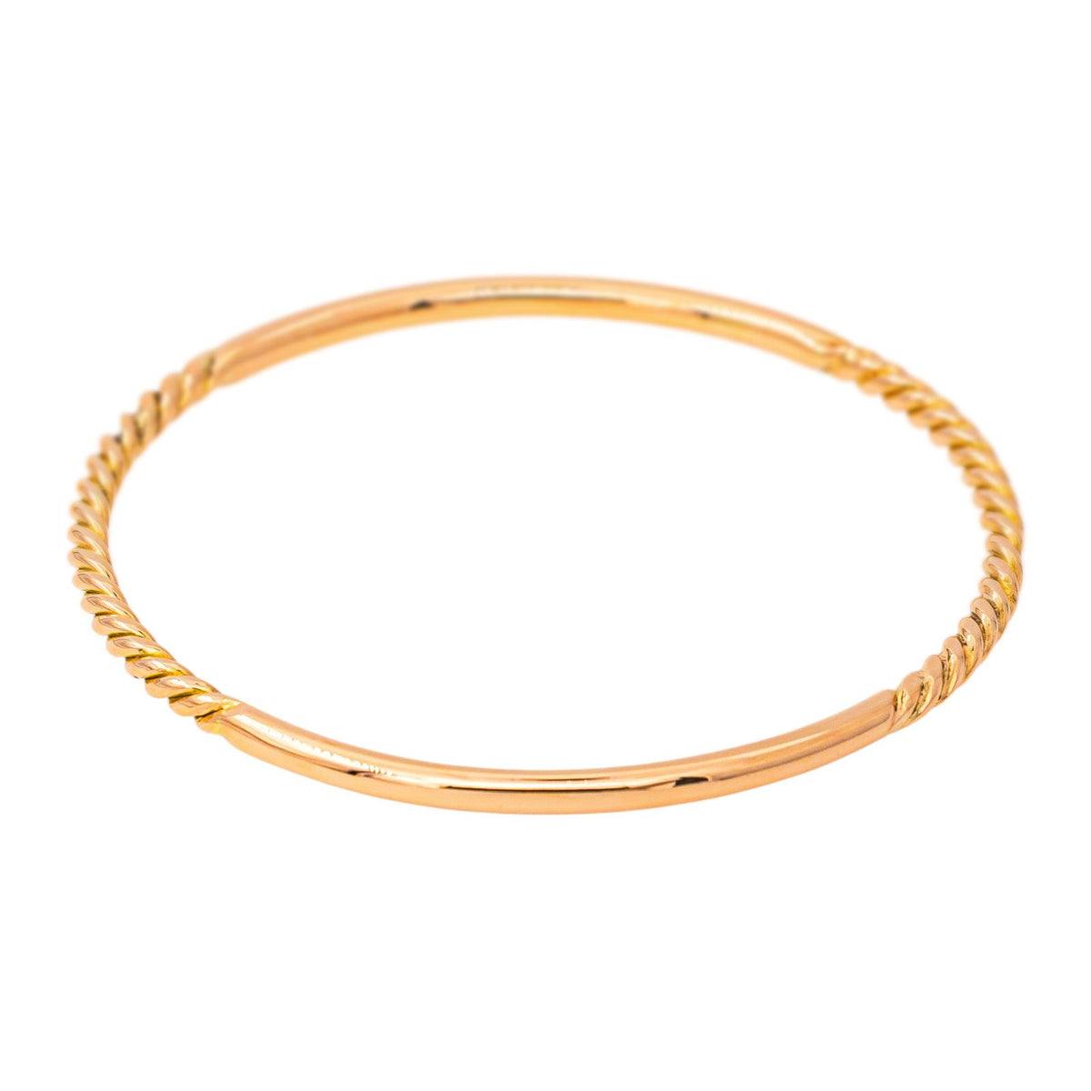 Bracelet Jonc Or rose