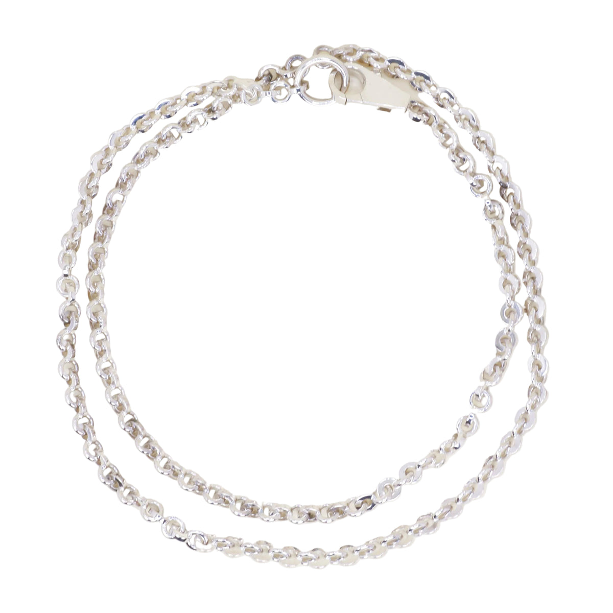 Collier Sautoir HERMÈS "Voltige" en argent