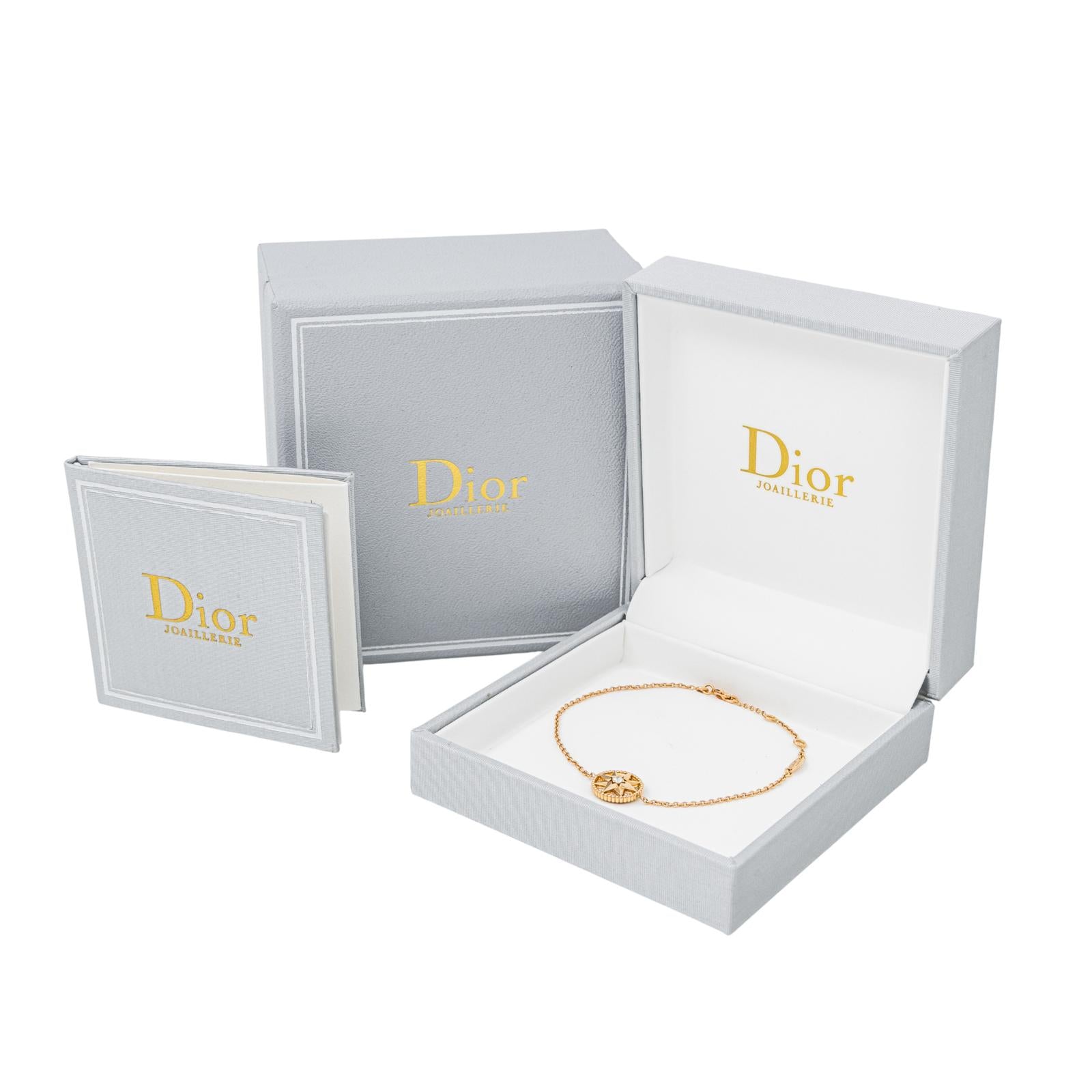 Dior Bracelet Rose des vents Or rose Diamant