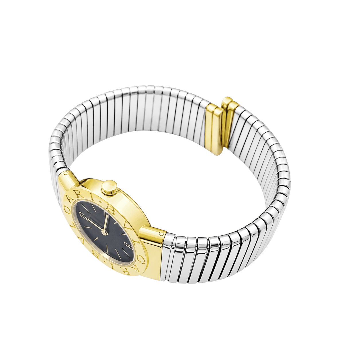 Montre BULGARI "BB 26" en or jaune et acier