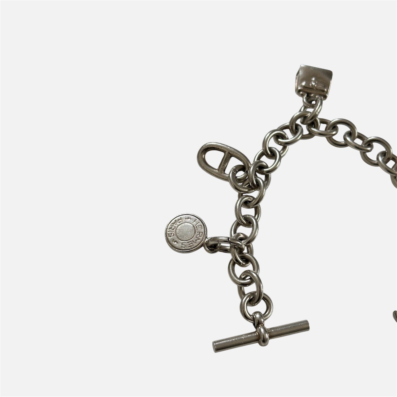 Bracelet Breloque HERMÈS en argent