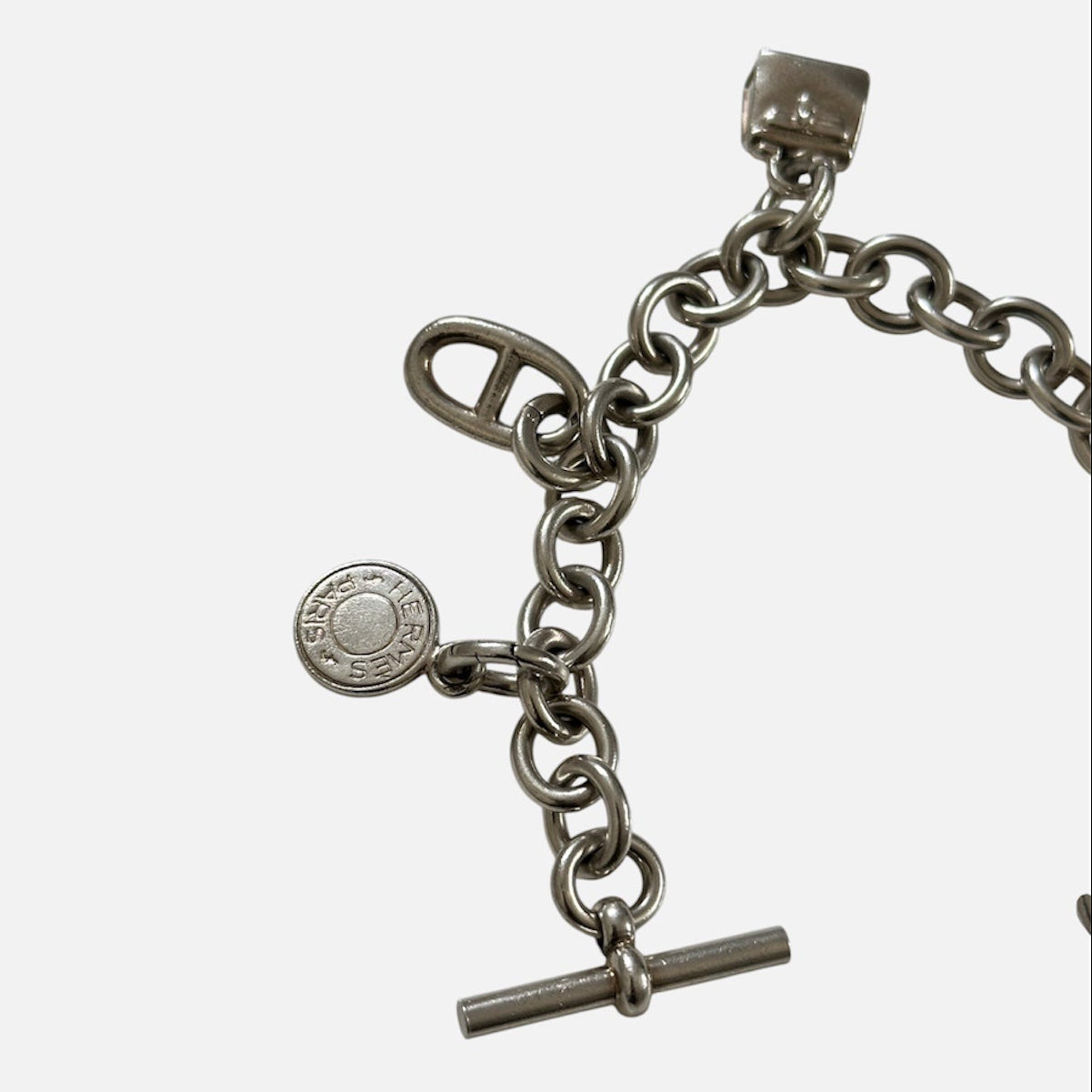 Bracelet Breloque HERMÈS en argent