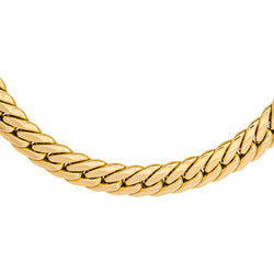 Bracelet maille Anglaise Or jaune