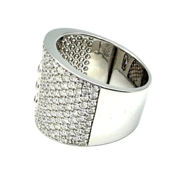 Bague MESSIKA "Move Joaillerie Pavée" en or blanc et diamants