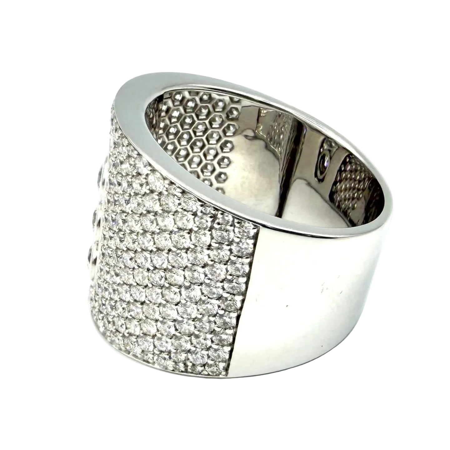 Bague MESSIKA "Move Joaillerie Pavée" en or blanc et diamants