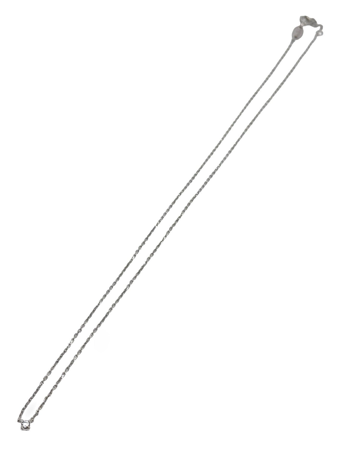 Collier Pendentif MAUBOUSSIN en or blanc et diamant