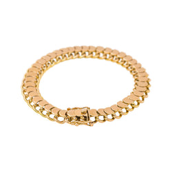 Bracelet Maillon Demi Lune Or rose