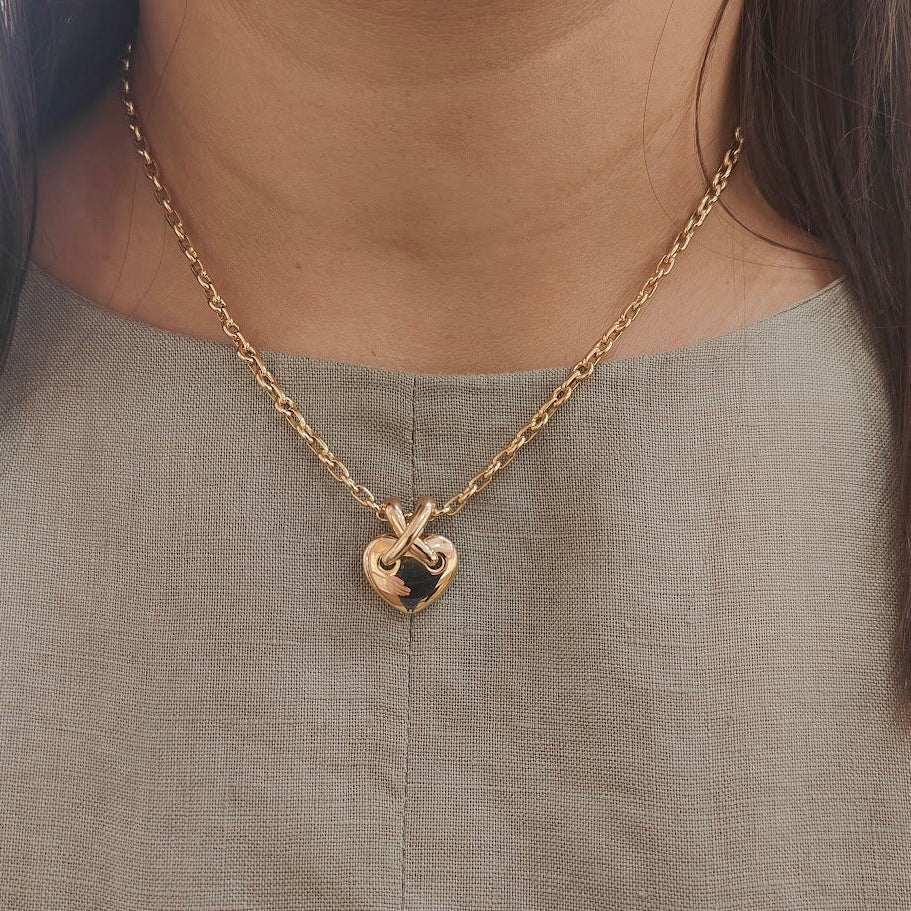 Collier Pendentif CHAUMET "Liens" en or jaune
