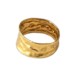 Bague Bandeau en or jaune