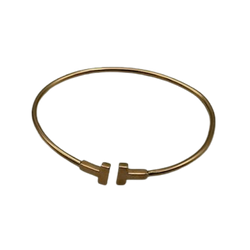 Bracelet Jonc TIFFANY & CO. "T Wire" en or rose