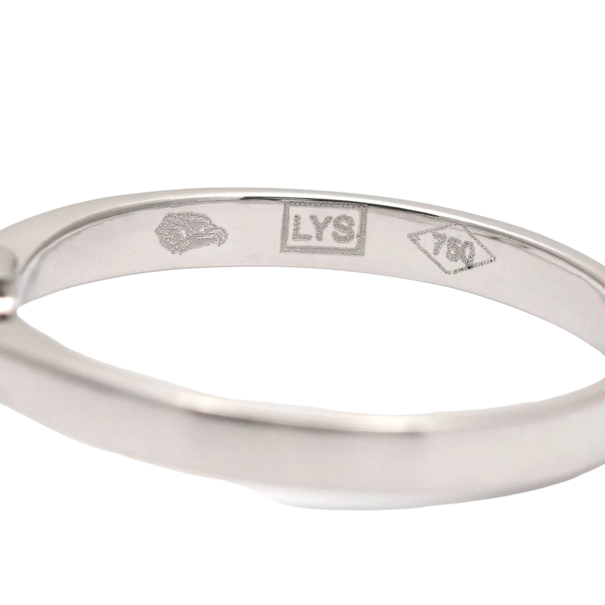 Bague Solitaire en or blanc et diamant