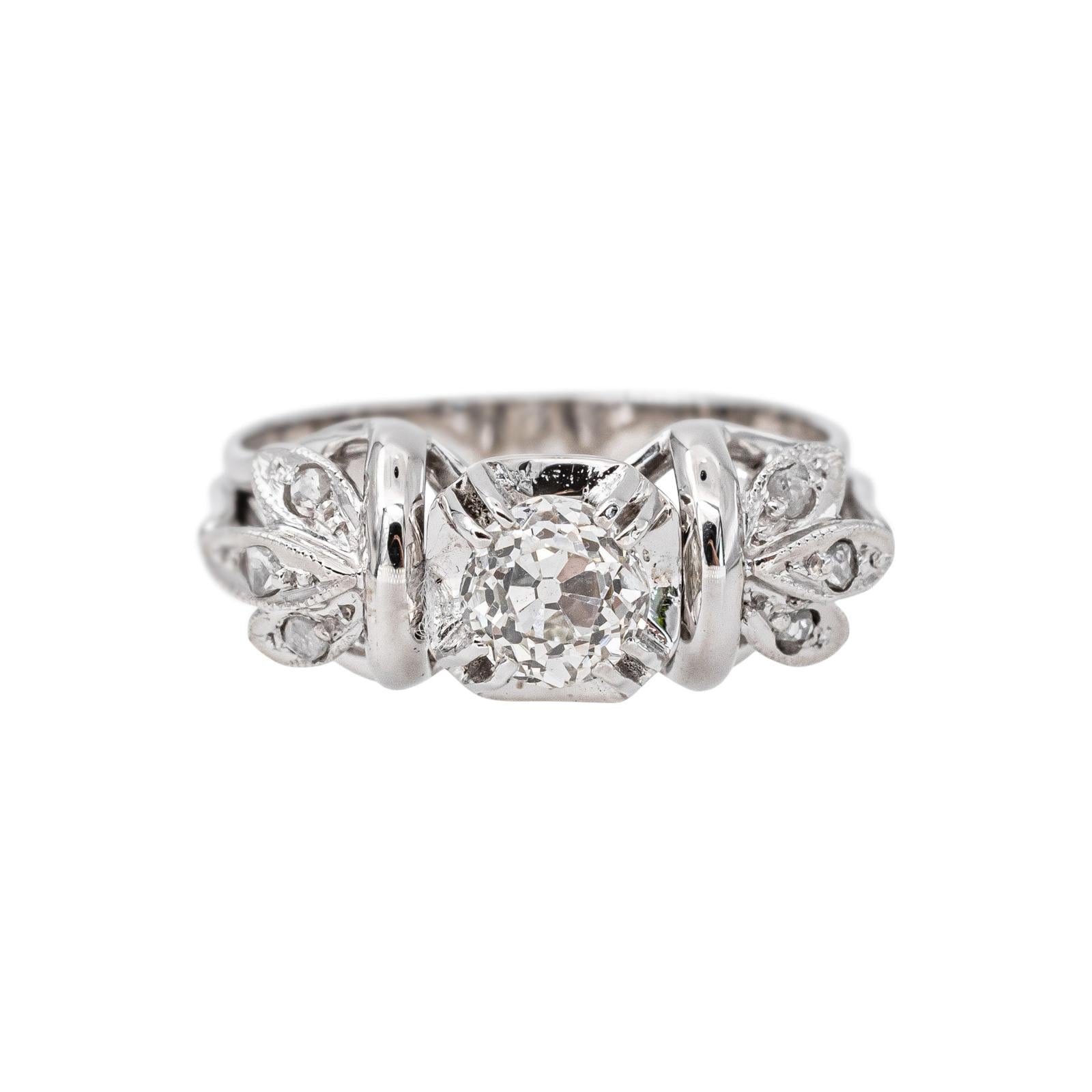 Bague Or blanc Diamant