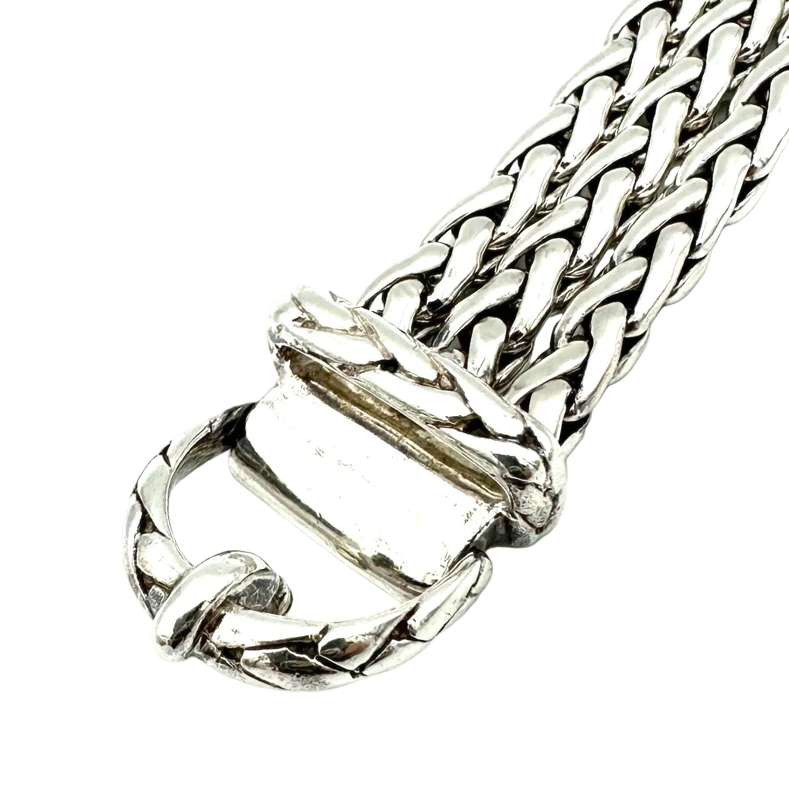 Bracelet Ceinture HERMÈS "Diane" en argent