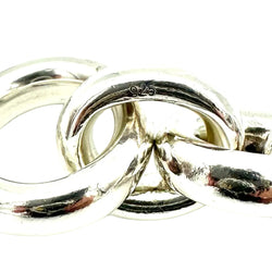 Bracelet Maille HERMÈS "Crescendo" en argent