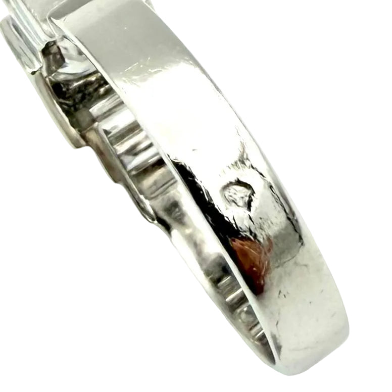 Bague en platine et diamants