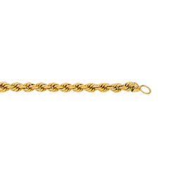 Collier Maille corde Or jaune
