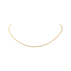 Collier Maille Forçat Or jaune