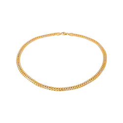 Collier Maille anglaise Or jaune
