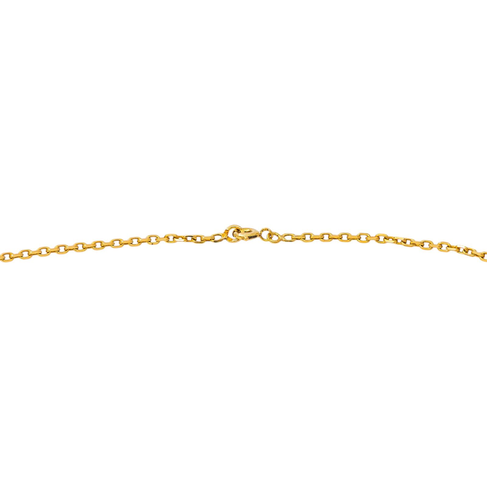 Collier Maille Forçat Or jaune