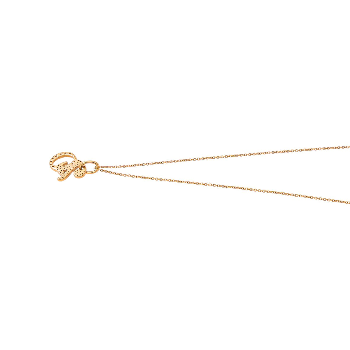 Ginette NY Collier  20 Or rose  Diamant
