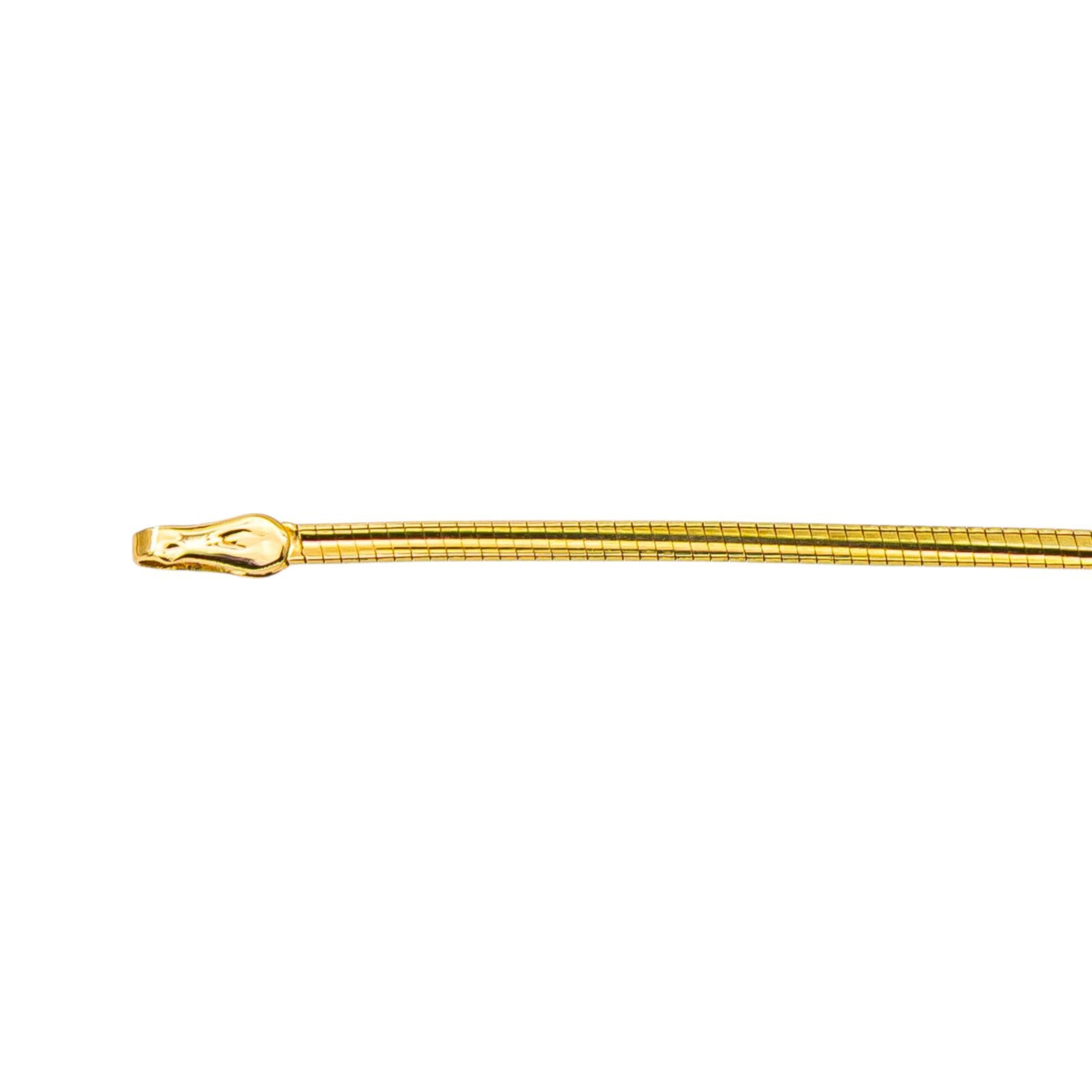 Collier Maille omega Or jaune