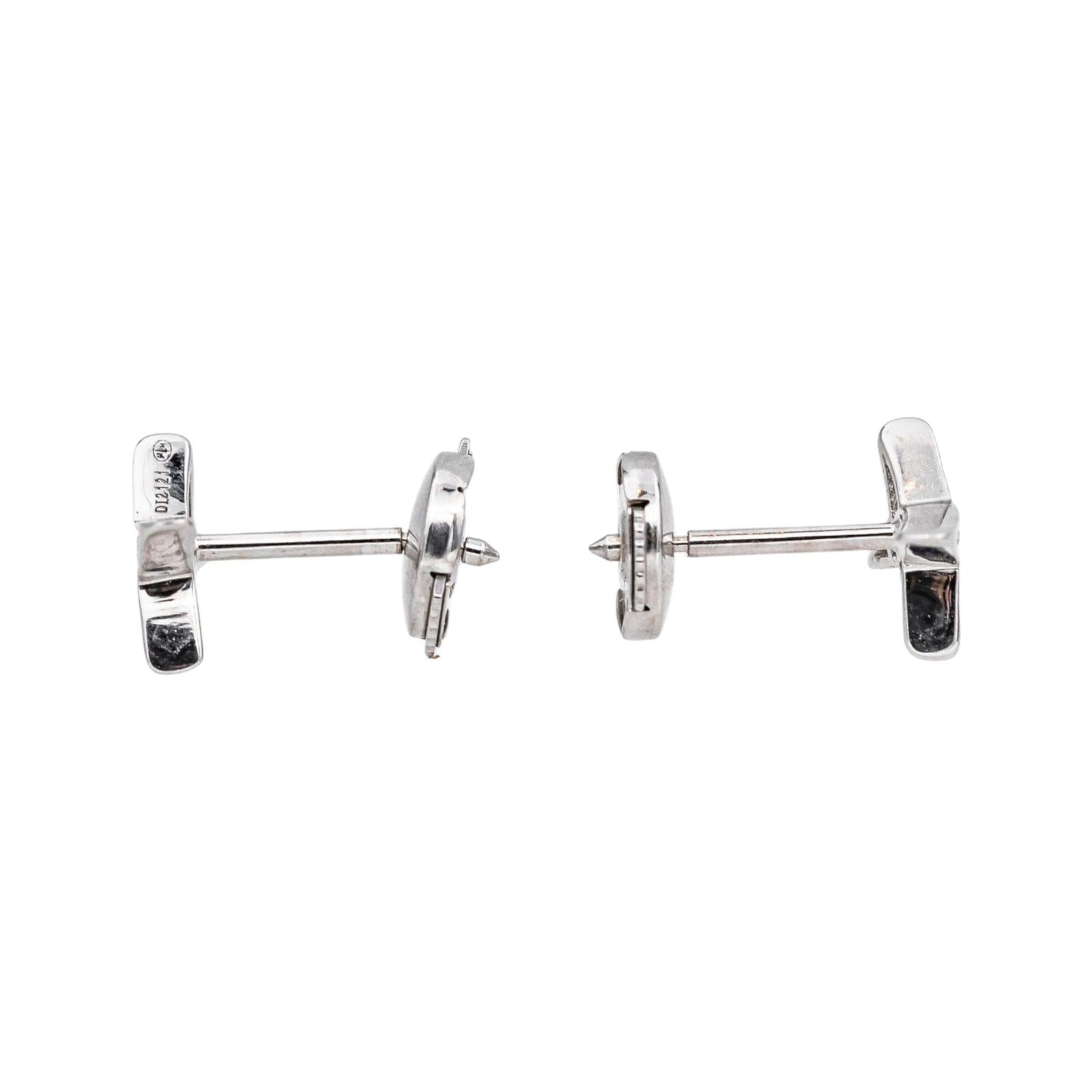 Mauboussin Boucles d'oreilles French Valentine Or blanc Diamant
