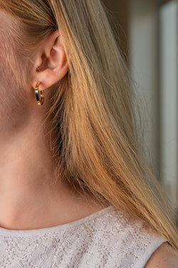 Boucles d'oreilles Créoles Or jaune