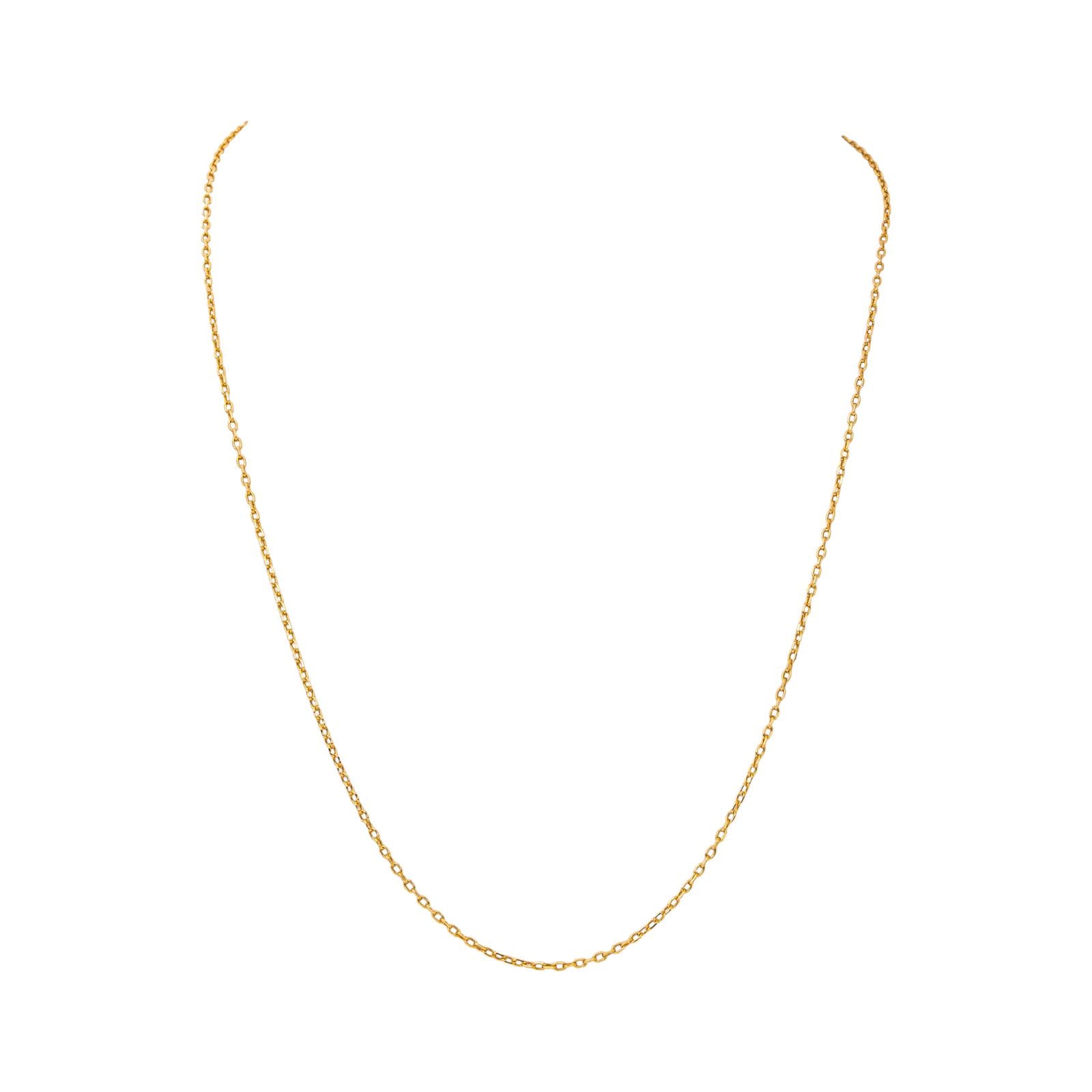 Collier Chaîne en or jaune