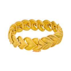 Bracelet Maille en or jaune et or rose
