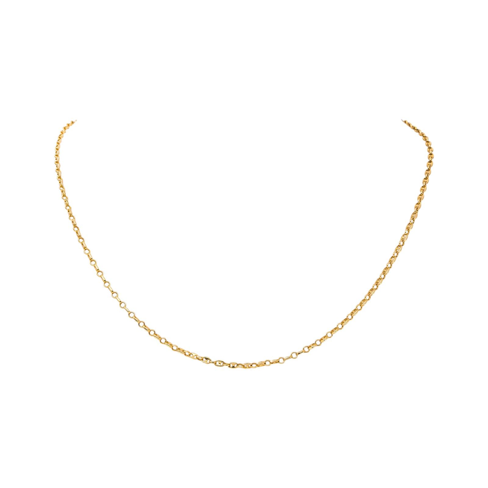 Collier Chaîne en or jaune