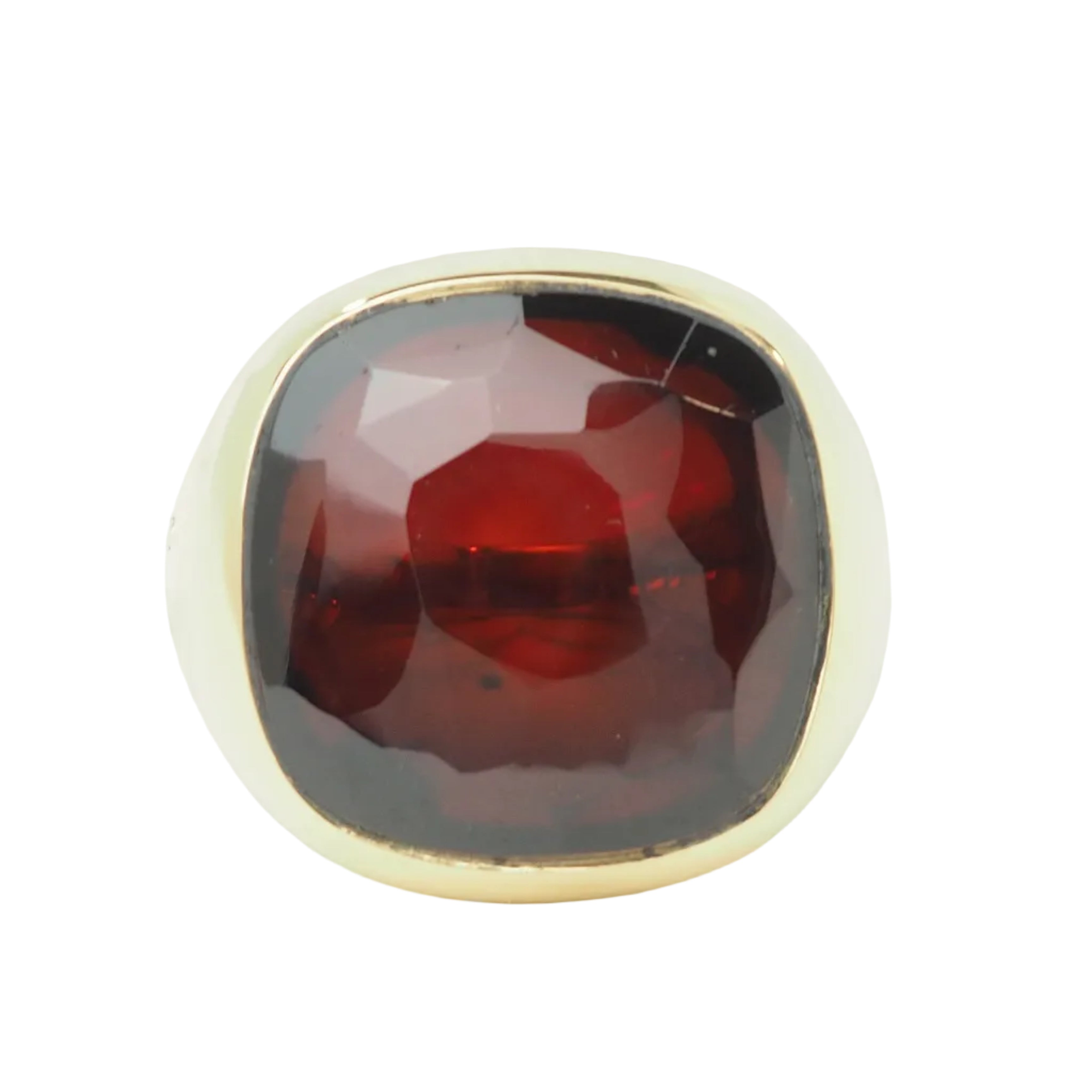 Bague POMELLATO "Victoria" en or jaune et grenat