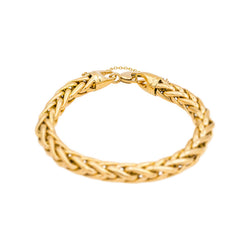 Bracelet Maille palmier Or jaune