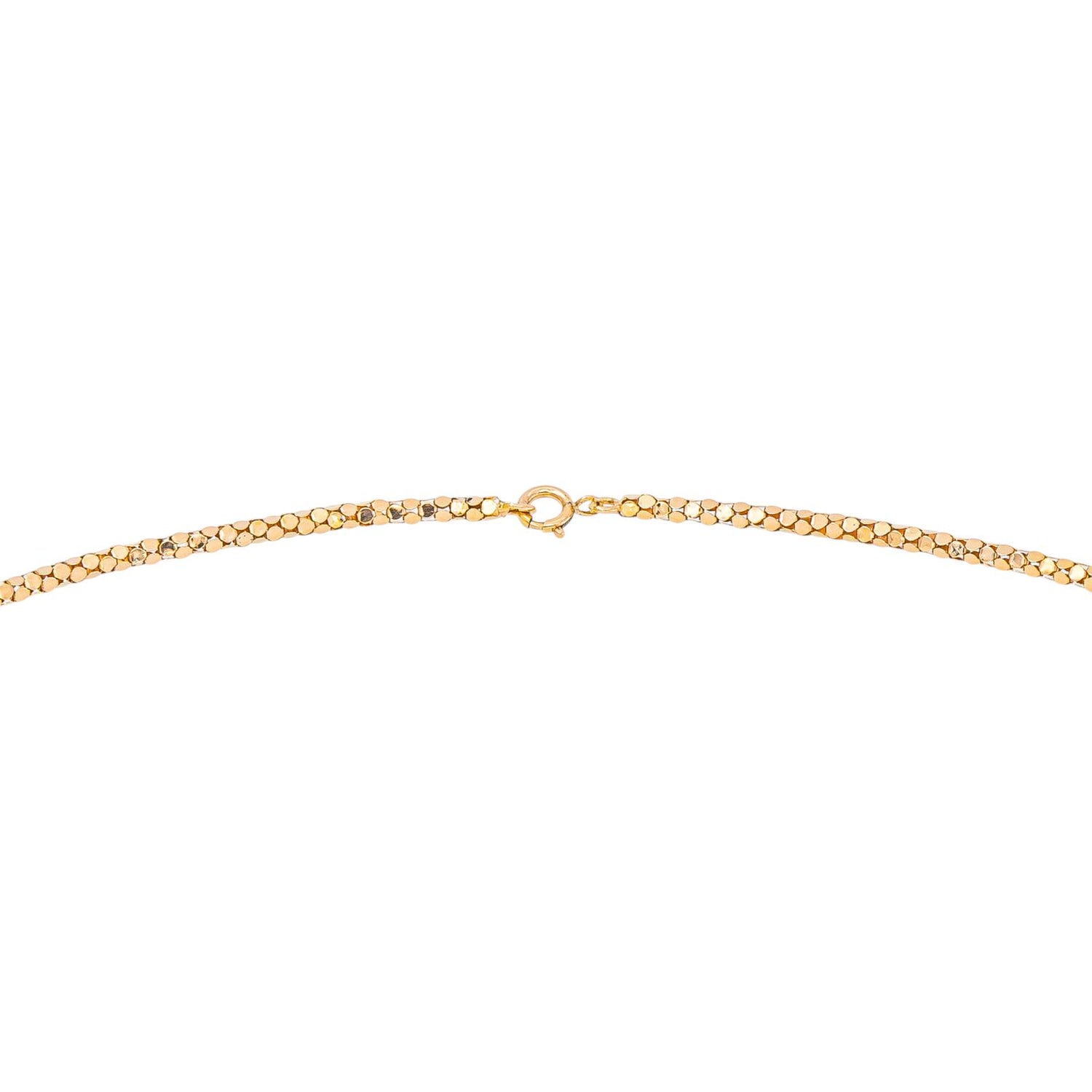 Collier Maille souple Or rose