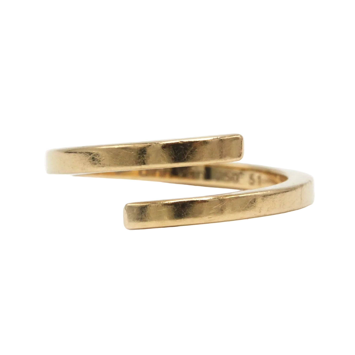 Bague DINH VAN "La Spirale" en or jaune
