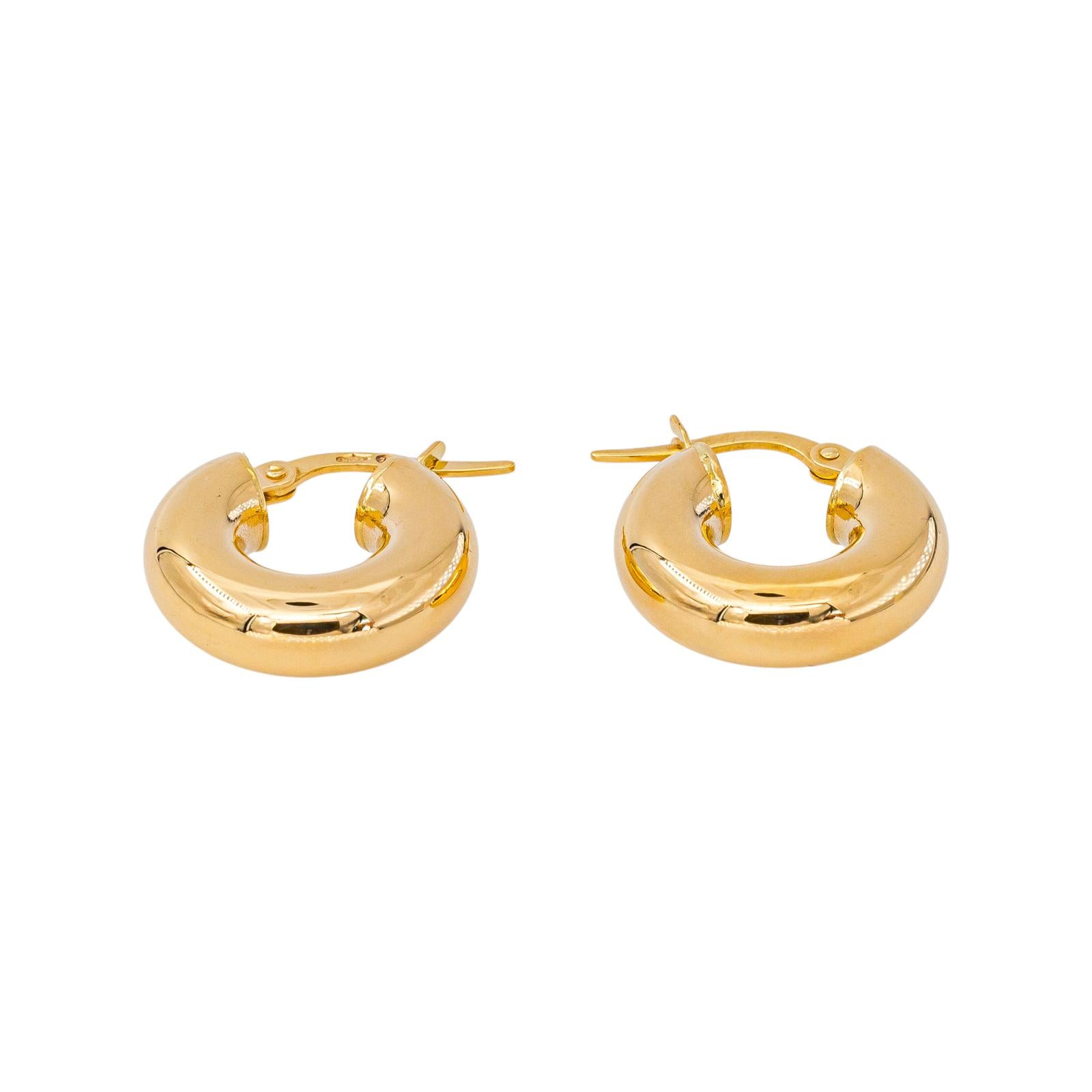 Boucles d'oreilles Créoles Or jaune