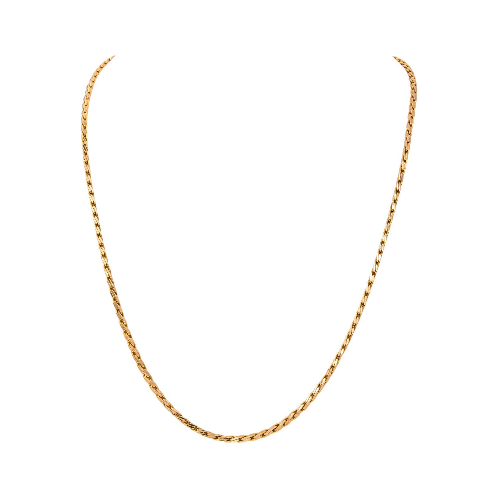 Collier Maille en or rose