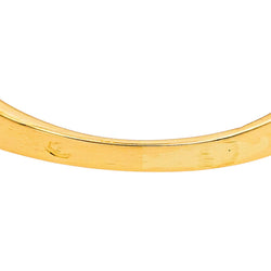 Bague Bandeau  Or jaune Diamant