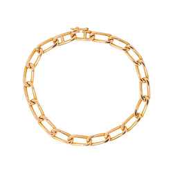Bracelet Maille cheval Or rose