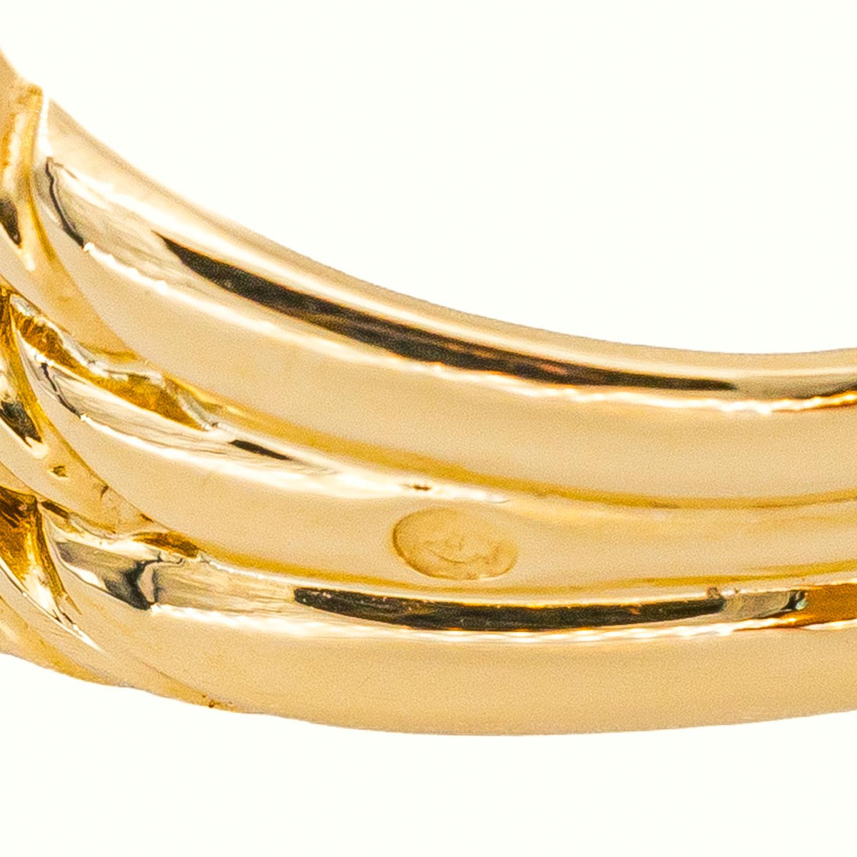 Bague Or jaune Saphir