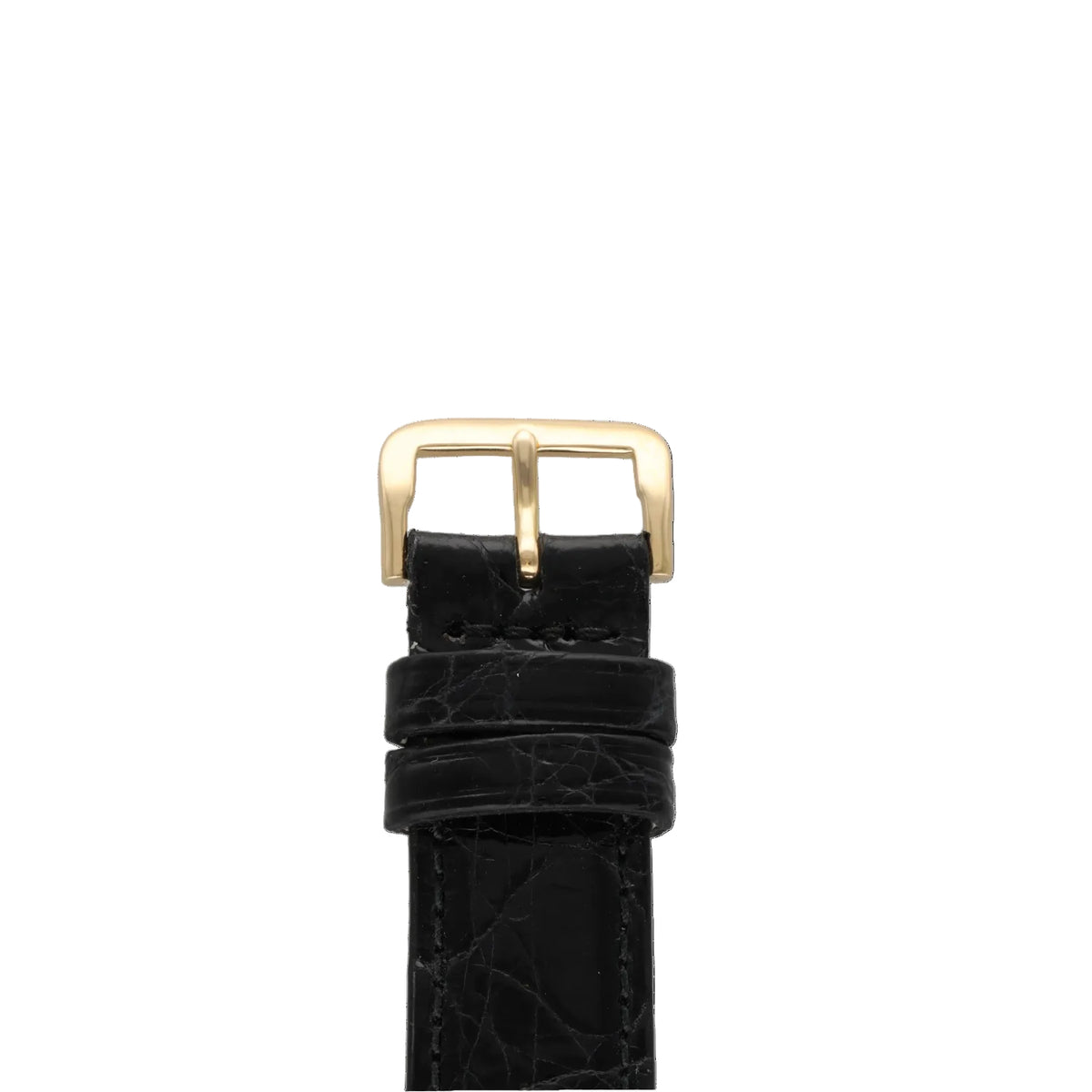Montre ROLEX en or jaune et cuir