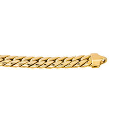 Bracelet maille Anglaise Or jaune