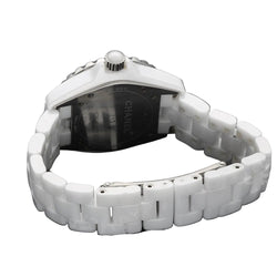 Montre CHANEL "J12" en céramique et quartz