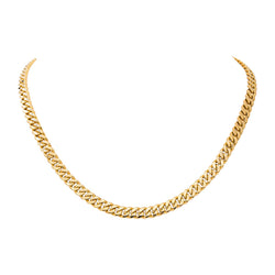 Collier Maille gourmette Or jaune