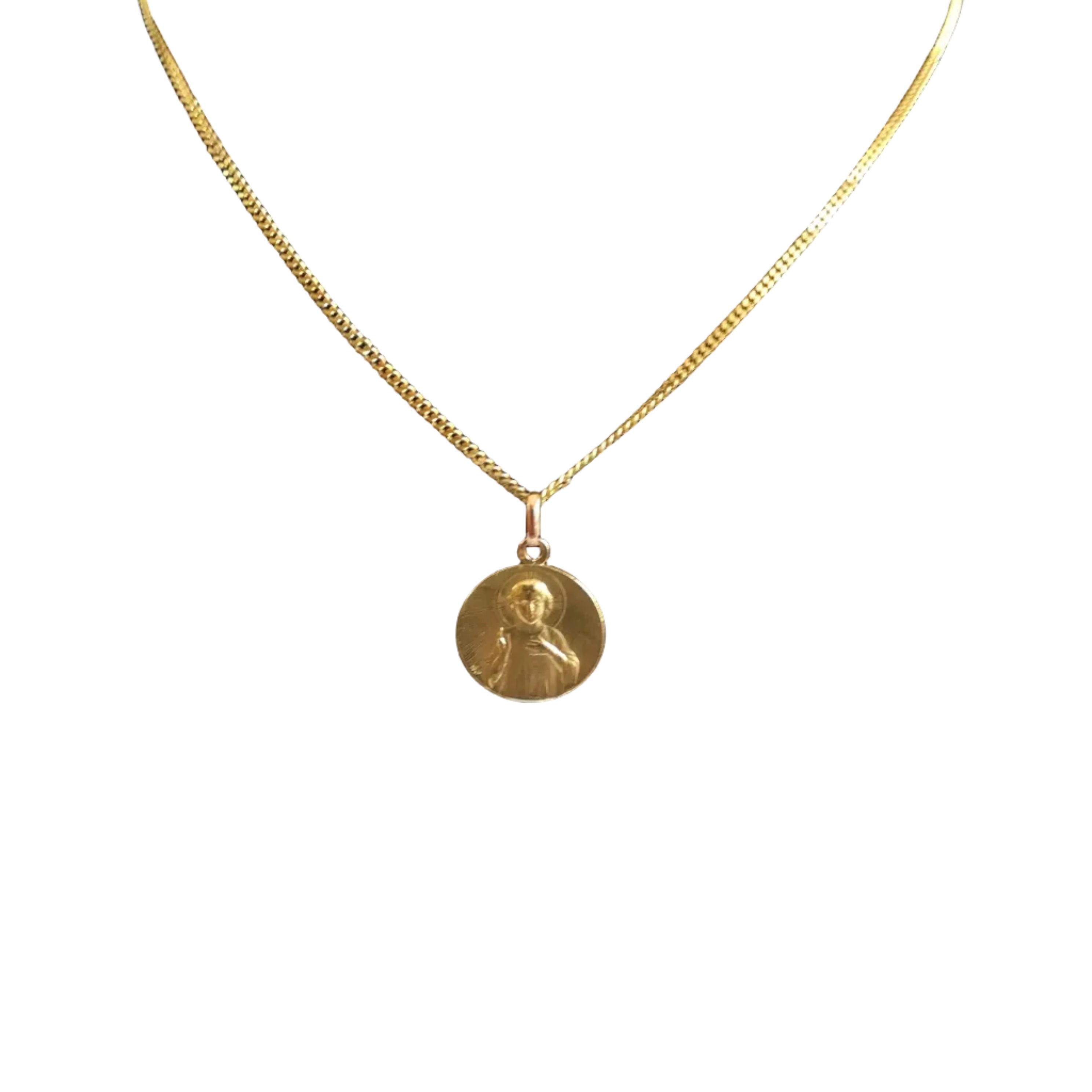 Médaille Christ Enfant Auréolé