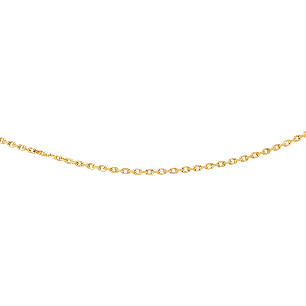 Collier maille Forçat Or jaune